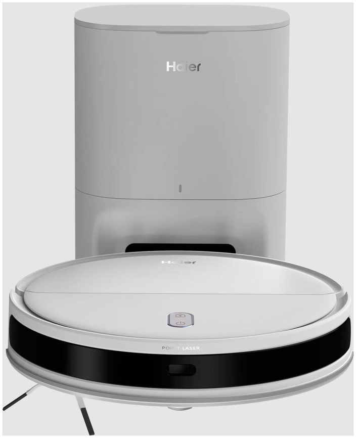 Робот-пылесос Haier HSR Pro Lite для дома, с влажной уборкой, со станцией самоочистки фото 2