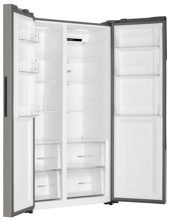 Холодильник Side-by-Side Haier HRF-535DM7RU No frost, серебристый фото 6