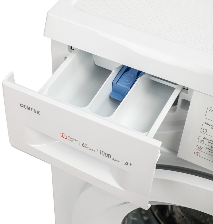 Стиральная машина Centek CT-1901 6 кг, белый фото 7