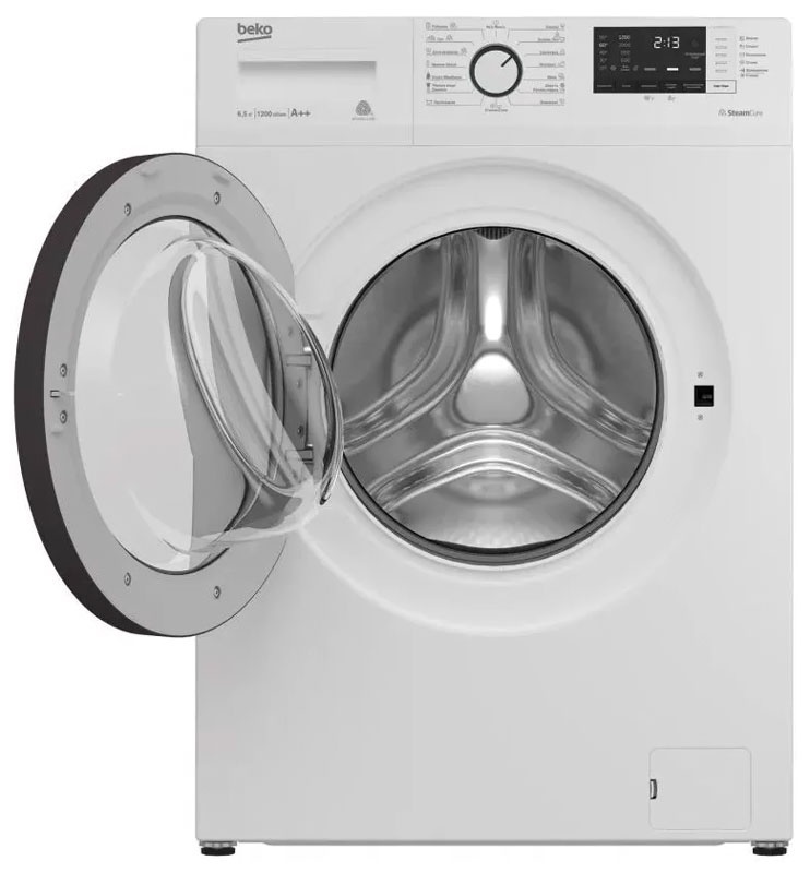 Стиральная машина Beko WSRE6H612ZAWI автомат 6,5 кг, белый фото 3