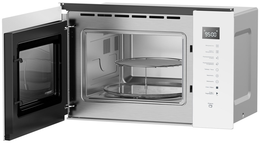 Встраиваемая микроволновая печь СВЧ Hotpoint MF25G WH H фото 4