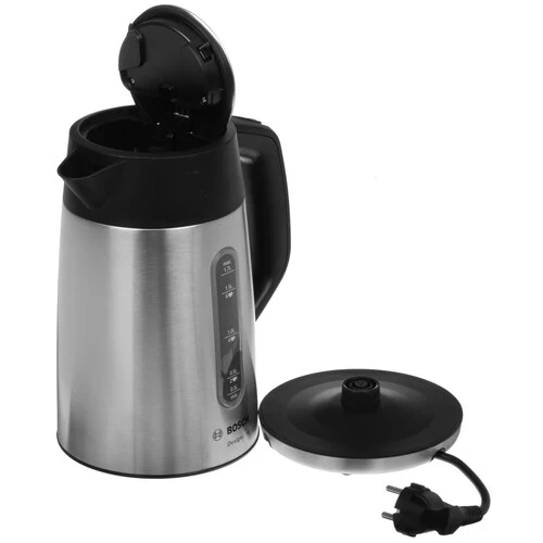 Чайник TWK4P440 серебристый BOSCH фото 6