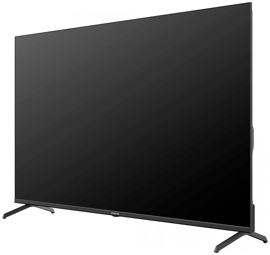 Телевизор Digma DM-LED55UQB31, 55 дюймов, 4K Ultra HD, смарт ТВ, Google TV, черный фото 3