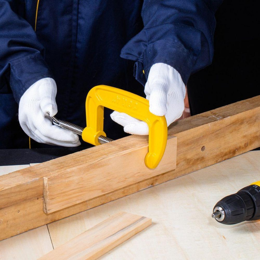 Струбцина G-образная усиленная Deli -инструменты DL-G204 фото 13