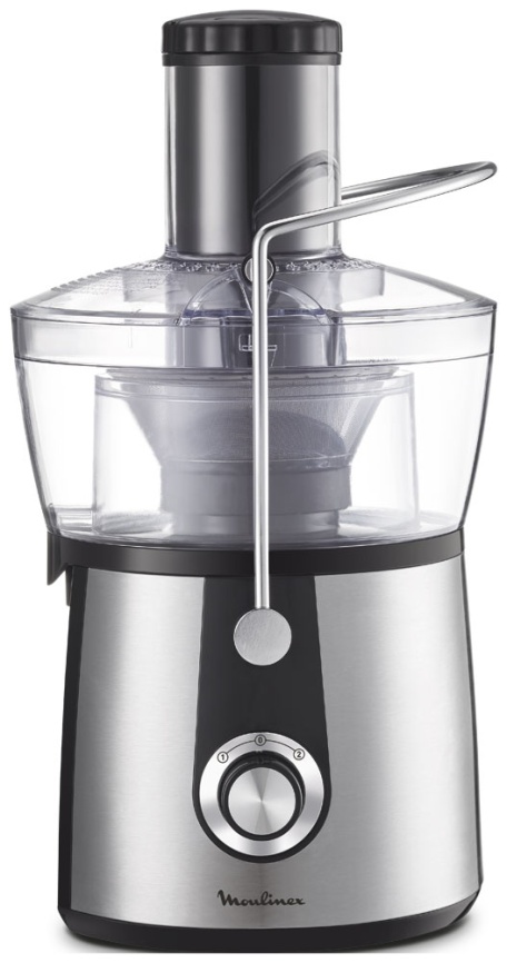 Соковыжималка Moulinex Juice Express JU550D10, серебристый/ черный фото 1