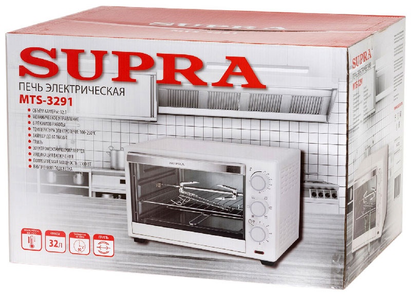 Мини-печь Supra MTS-3291 фото 10