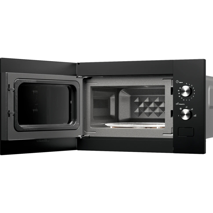 Встраиваемая микроволновая печь MONSHER MONSHER MMH 1015 Noir фото 4