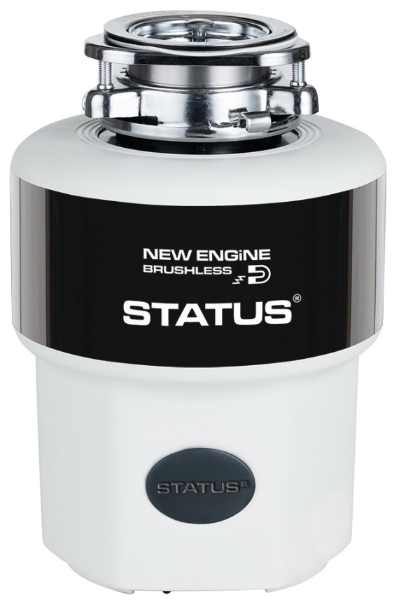 Измельчитель пищевых отходов Status NEXT 400 Белый, черный металлик (09811001) фото 2