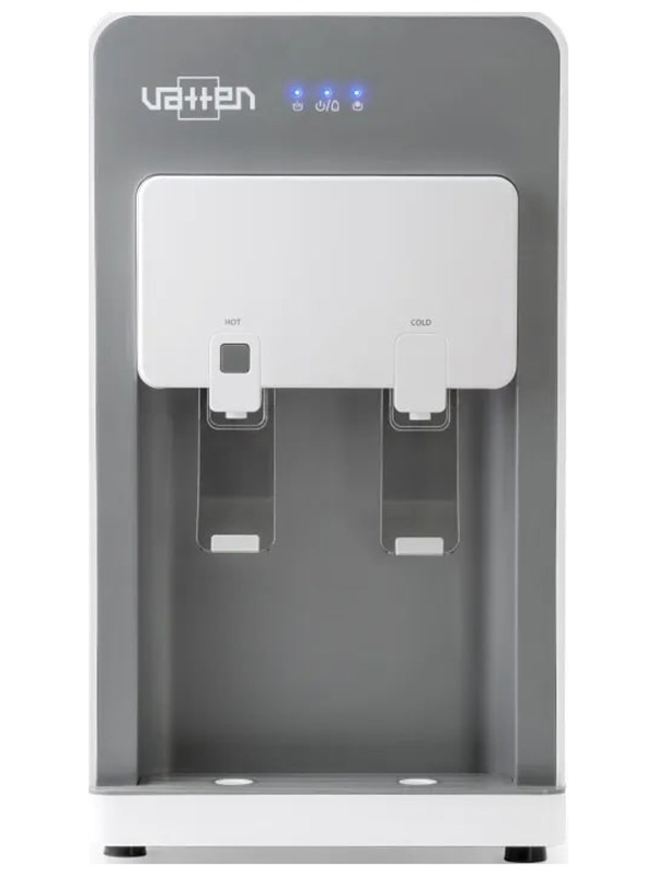 Кулер  Vatten LD54JK, встраиваемый, настольный, со скрытой бутылью, серый с белым (УТ-00001033) фото 5