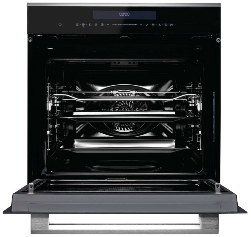 Электрический духовой шкаф Korting OKB 1340 GNBX MW 59 см, 72 л, гриль и конвекция, черный фото 3