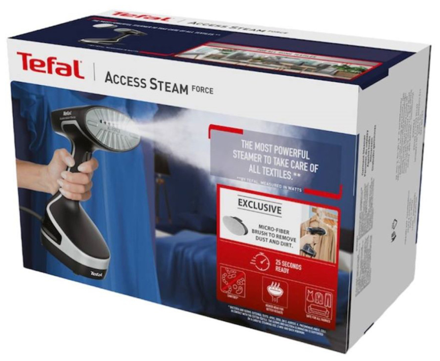 Отпариватель для одежды Tefal ACESS STEAM FORCE DT8230E1, черный фото 12