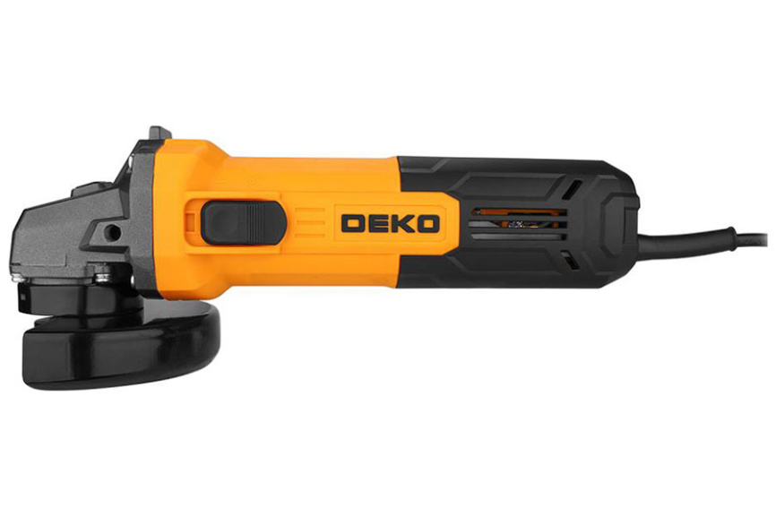 Угловая шлифовальная машина (болгарка) Deko AG750DK, 125 мм, 750 Вт, оранжевый фото 2