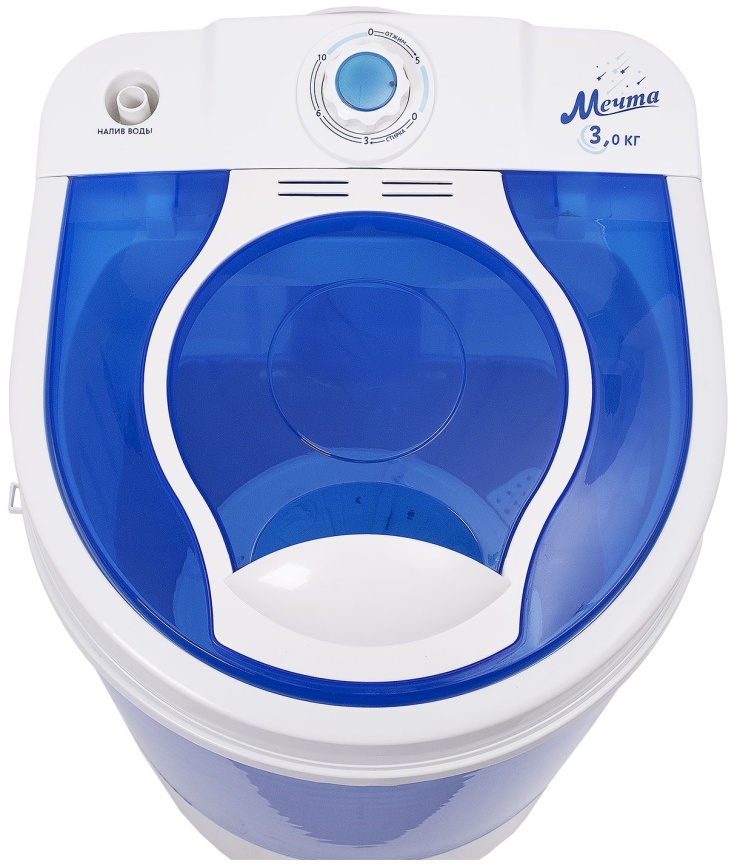 Активаторная стиральная машина Мечта WMS S303UT01 3 кг, синий, белый фото 9