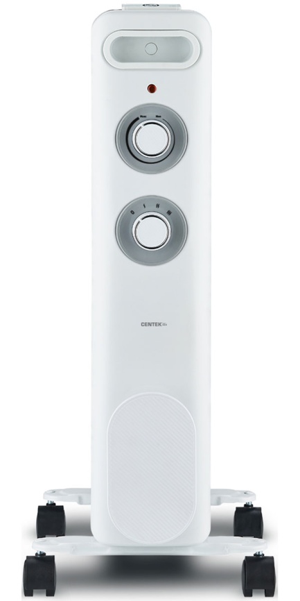 Масляный обогреватель Centek CT-6230-9, белый фото 2