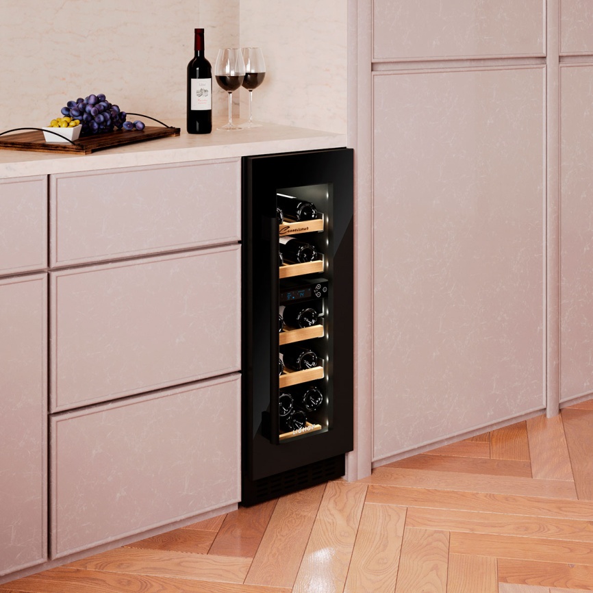 Встраиваемый винный шкаф Libhof CXD-16 Black фото 20