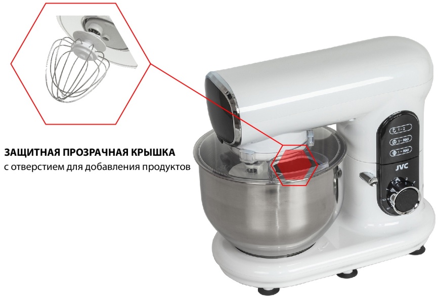 Миксер JVC JK-MX515 white фото 9