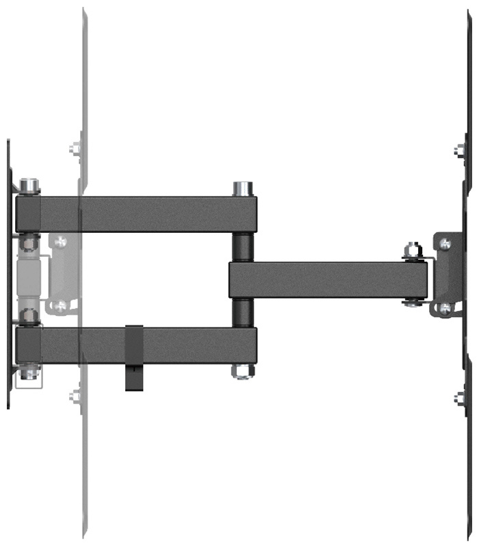 Кронштейн для телевизора UniTeki FM1504B black фото 4