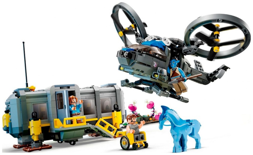 Конструктор Lego Avatar Плавучие горы: Зона 26 и RDA Samson 75573 фото 5