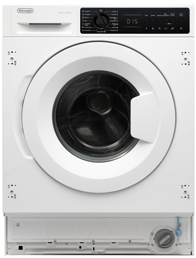 Встраиваемая стиральная машина De’Longhi DWMI 725 ISABELLA автомат 7 кг, белый фото 1