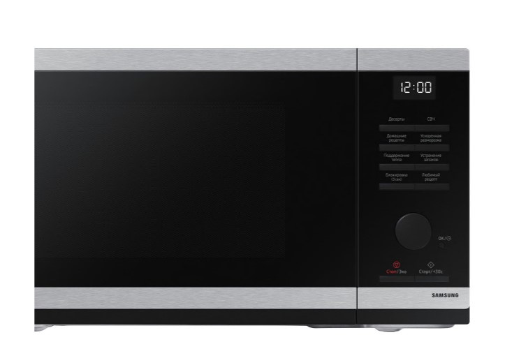 Микроволновая печь 23L SOLO MS23DG4504ATBW нержавеющая сталь/чёрный SAMSUNG фото 5