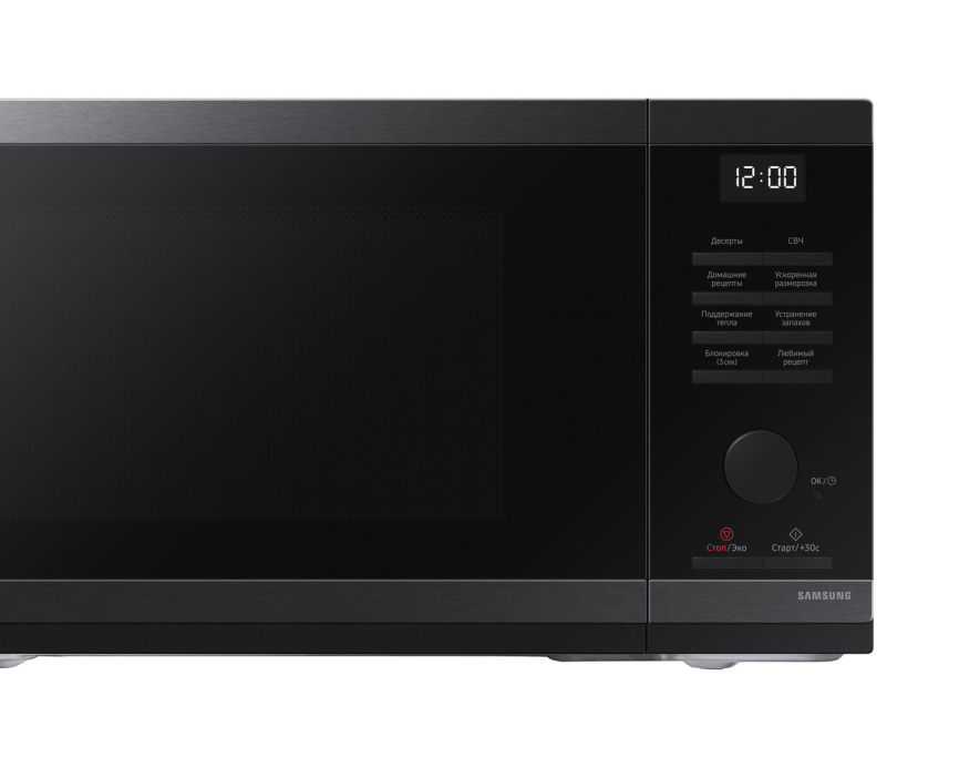 Микроволновая печь 23L SOLO MS23DG4504AGBW чёрный/нержавеющая сталь SAMSUNG фото 3