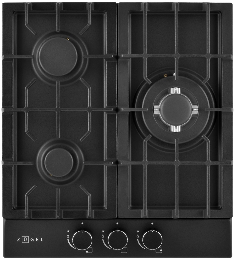 Газовая варочная панель Zugel ZGH450B фото 1