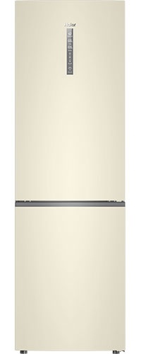 Двухкамерный холодильник Haier C2F636CCFDU1 No frost, бежевый фото 1