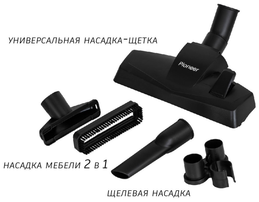 Пылесос напольный Pioneer VC321C azure blue фото 6