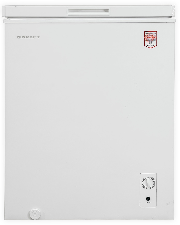 Морозильный ларь Kraft BD (W)-152 QX A 165 л, белый фото 1