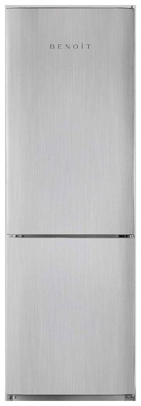 Двухкамерный холодильник Benoit 314 No frost, серебристый фото 1
