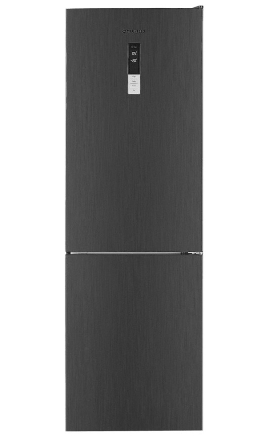 Двухкамерный холодильник Maunfeld MFF185NFX10 Inverter No frost, серебристый фото 1