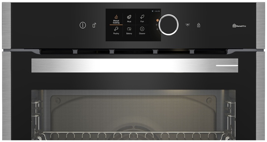 Электрический духовой шкаф Grundig GEBM19600BCHI 59 см, 71 л, гриль и конвекция, черный фото 2