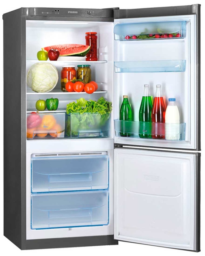 Двухкамерный холодильник Pozis RK-101, серый металлик фото 2