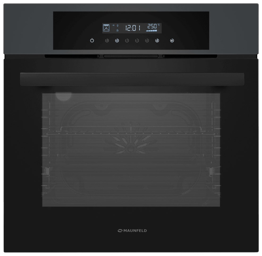 Электрический духовой шкаф Maunfeld AEOD6063G1 59 см, 60 л гриль конвекция, графит фото 1