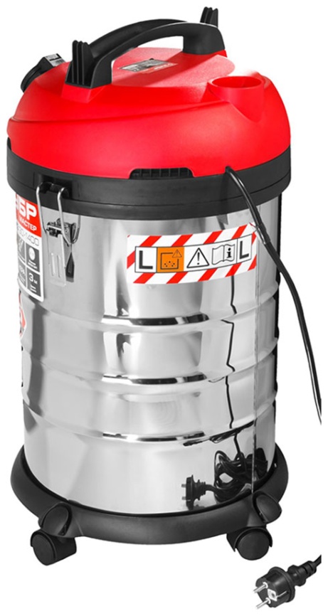 Строительный пылесос Зубр МАСТЕР ПУ-30-1400 М3 фото 2