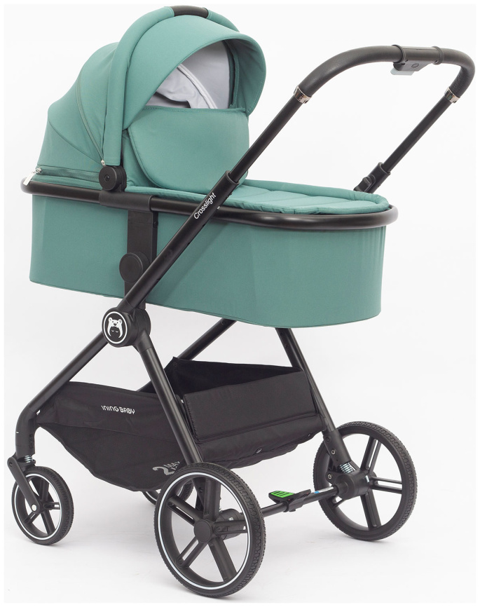  Коляска 2 в 1 Ining Baby Z1-X PRO green фото 2