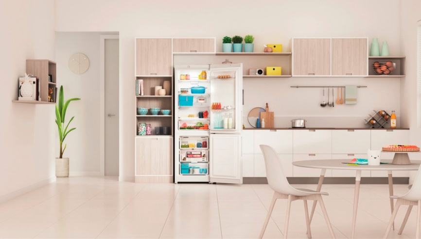 Двухкамерный холодильник Indesit ITR 4180 W No frost, ускоренная заморозка, белый фото 9