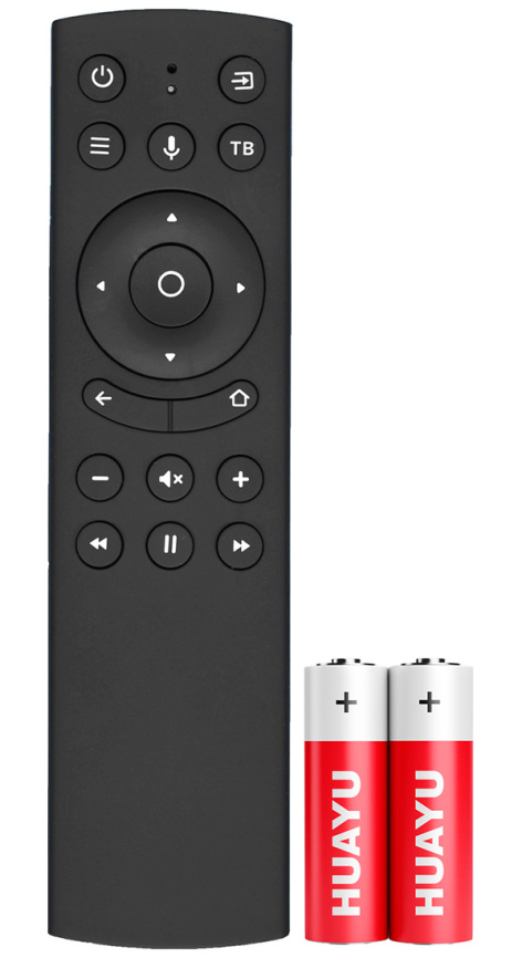 Пульт Huayu VOICE RC18BOX, для телевизора DEXP, Hyundai, Hartens, Novex, HI, Telefunken, Leff, AMCV, ECON, YUNO, Vekta, BBK, HIPER фото 1