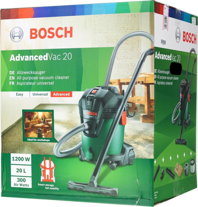 Строительный пылесос Bosch 06033D1200 фото 7
