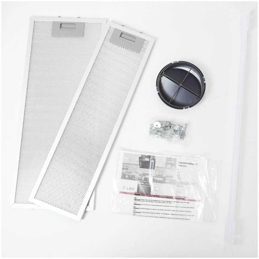 Вытяжка LEX HIDE G 600 WHITE фото 5