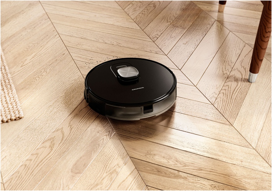 Робот-пылесос Grundig VCR 8430, черный, управление со смартфона фото 8