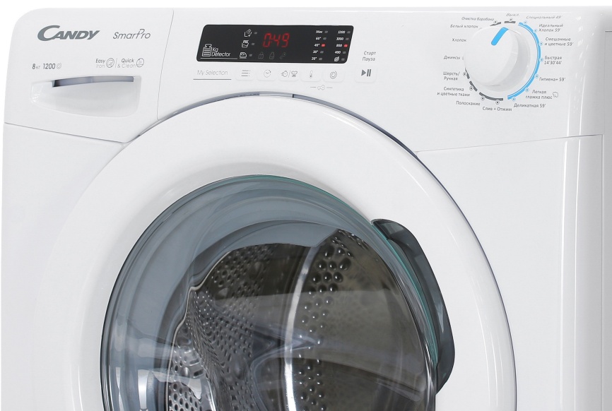 Стиральная машина Candy CSH44283DW/2-07 автомат 8 кг, белый фото 7
