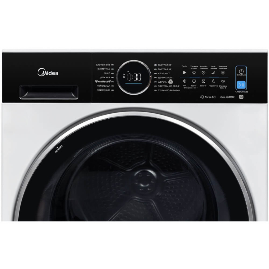 Сушильная машина  MIDEA MD210H100WDB/W фото 2