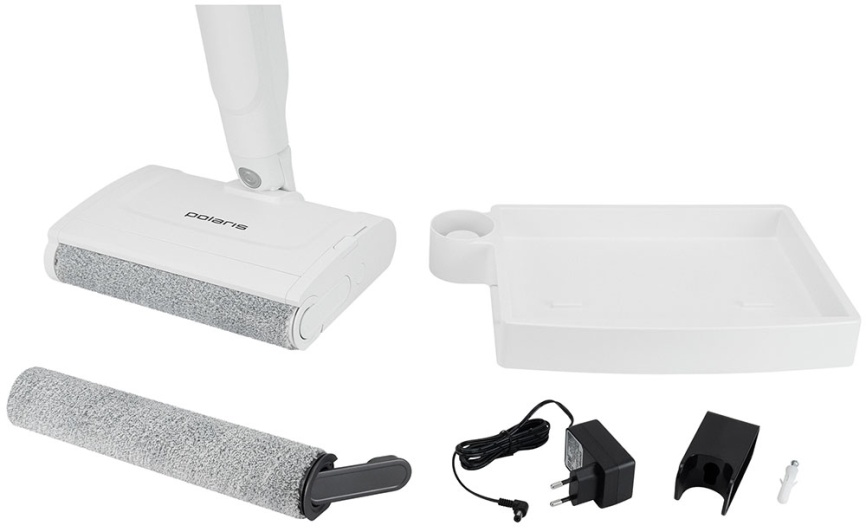 Беспроводная электрошвабра 2 в 1 Polaris PFW 3030, белый фото 7