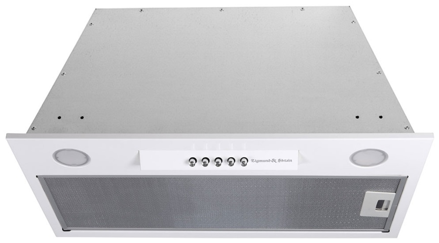 Вытяжка Zigmund & Shtain Вытяжка кухонная Zigmund & Shtain K 012.5 W 3 скорости, белый фото 3
