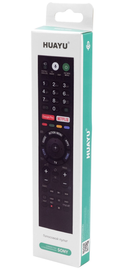 Универсальный пульт Huayu RMF-TX310E, c голосовой функцией, для телевизора Sony фото 6