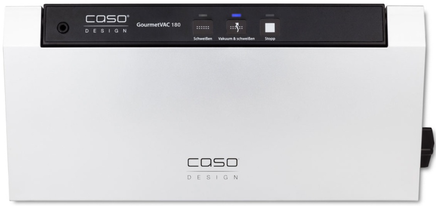 Вакуумный упаковщик Caso GourmetVAC 180, 9 л/мин, нержавеющая сталь фото 2