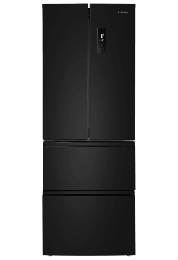 Многокамерный холодильник Maunfeld MFF180NFBE01 No frost, черный фото 1