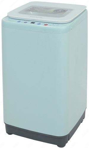 Активаторная стиральная машина Willmark WMA-451GH автомат 3,5 кг, голубой фото 2