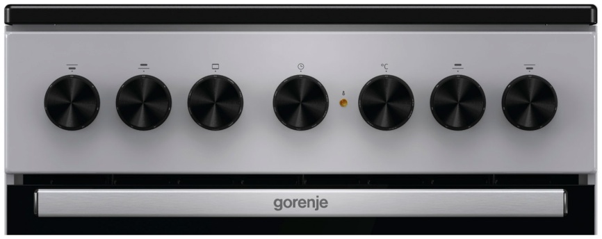 Электроплита Gorenje GEC5B41SG 50 см, 4 конфорки, серебристый фото 9